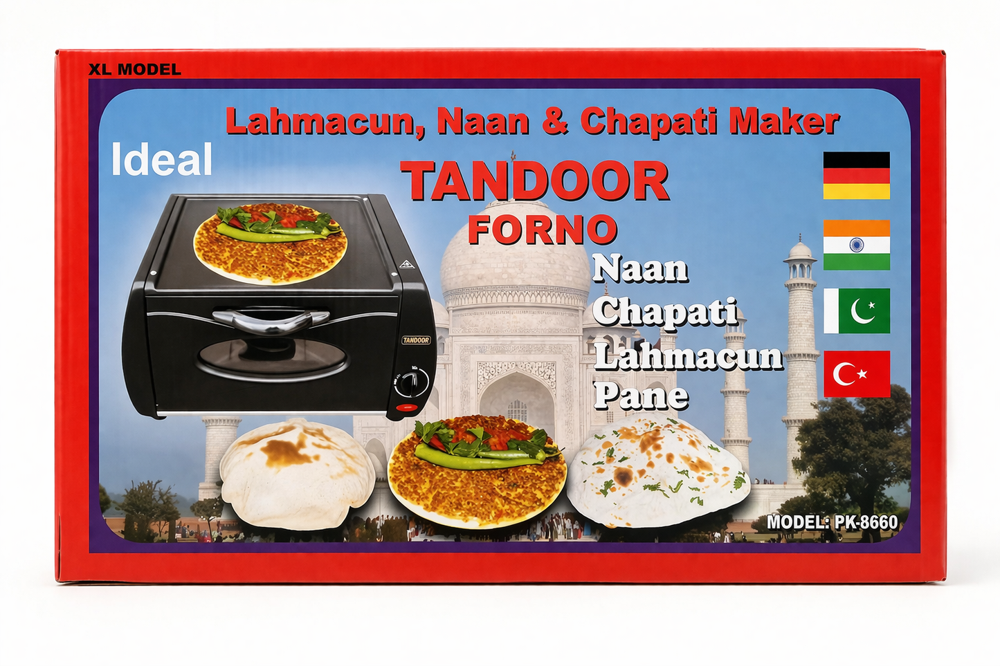 Traditional Tandoor Oven – Clay Charcoal Grill for Authentic Indian BBQ, Naan & Tandoori Cooking