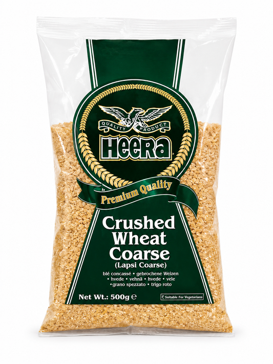 Heera Crushed Wheat Coarse (Lapsi Coarse) 500g