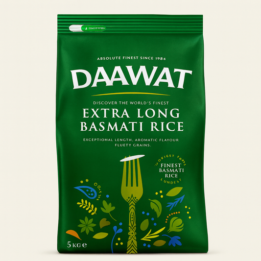 Daawat Basmati Rice 5kg – Premium Long-Grain Rice | Buy in Germany & Netherlands