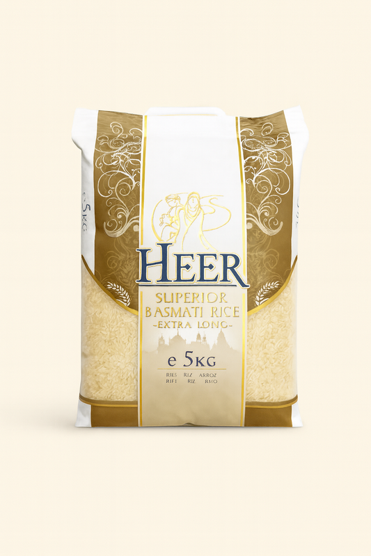 Heer Basmati Rice Extra Long 5kg