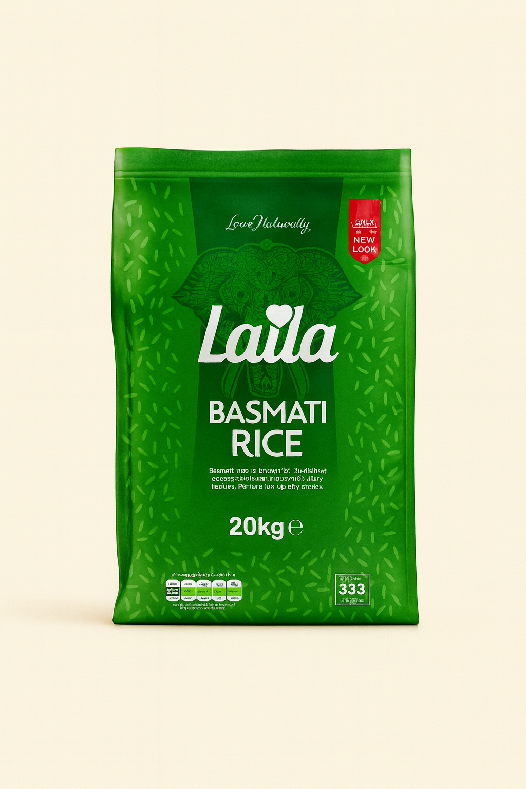 Laila Basmati Rice 20kg – Family-Sized Premium Rice