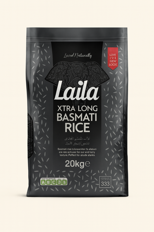 Laila Extra Long Basmati Rice 20kg – Family-Sized Premium Rice