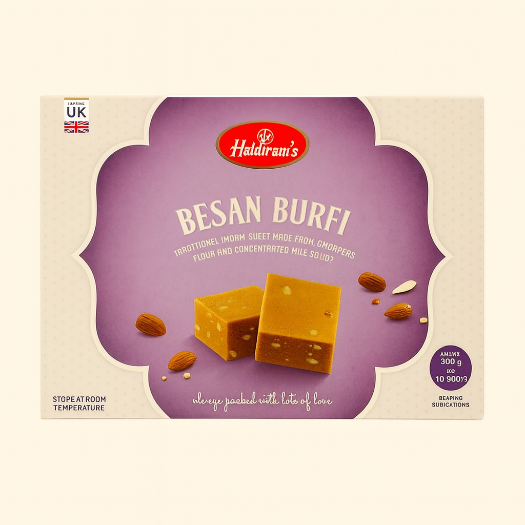 Haldirams - Besan Barfi 300g