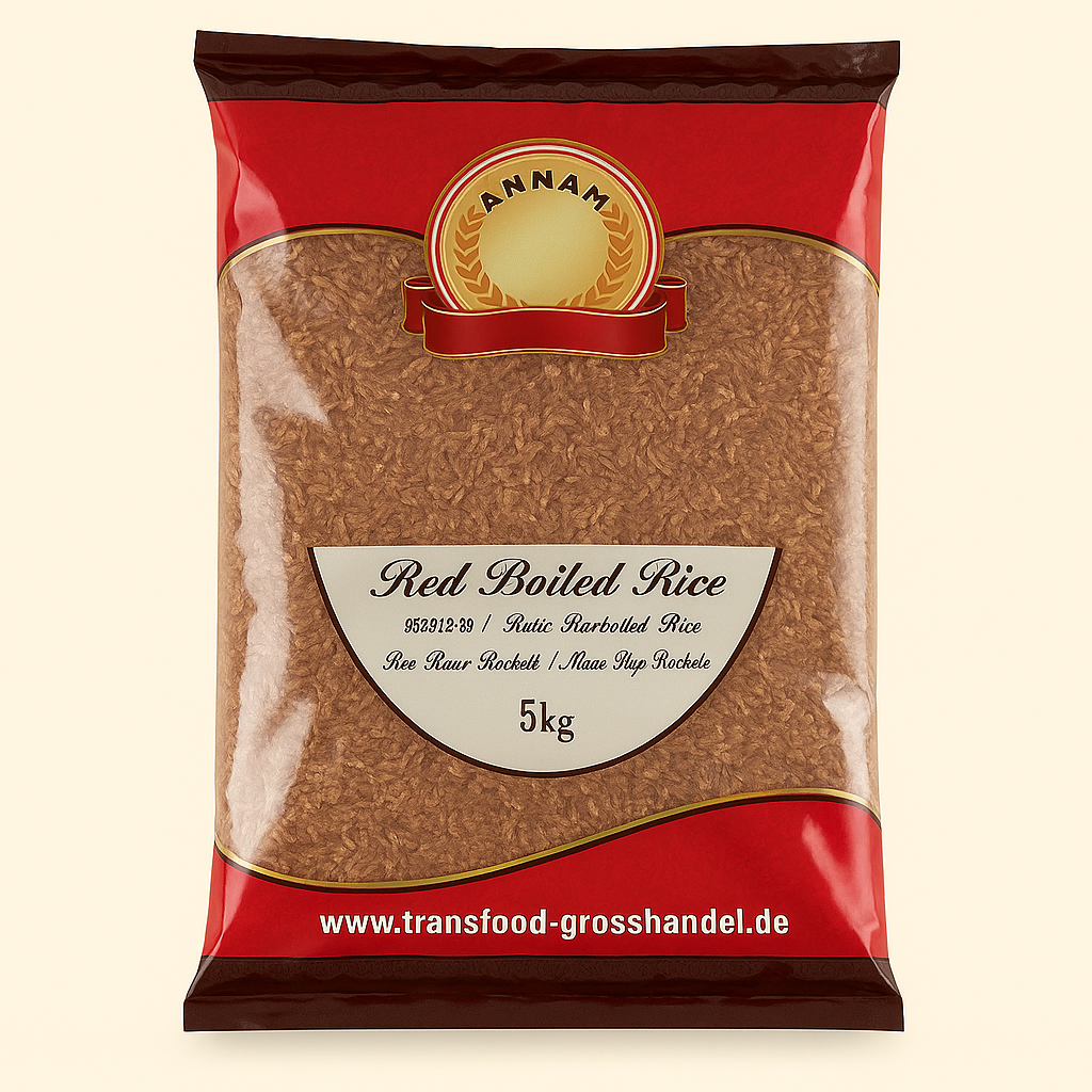 Annam Red Boiled Rice 5 kg – Buy Online Authentic South Indian Parboiled Rice for Idli, Dosa and Healthy Meals