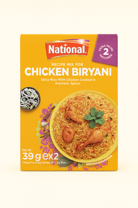 National - Chicken Biryani 78g