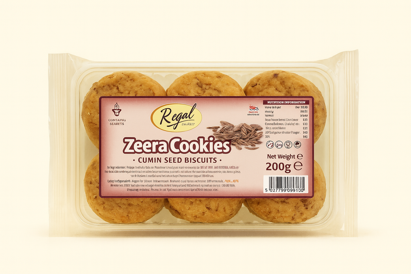 Regal (Bakery) - Zeera Cookies 18pcs