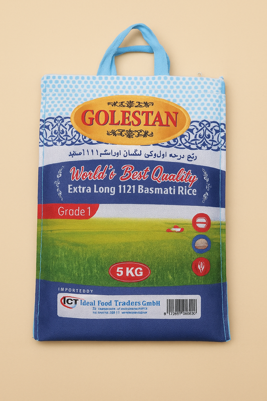 Golestan - 5kg Extra Long 1121 Basmati Rice
