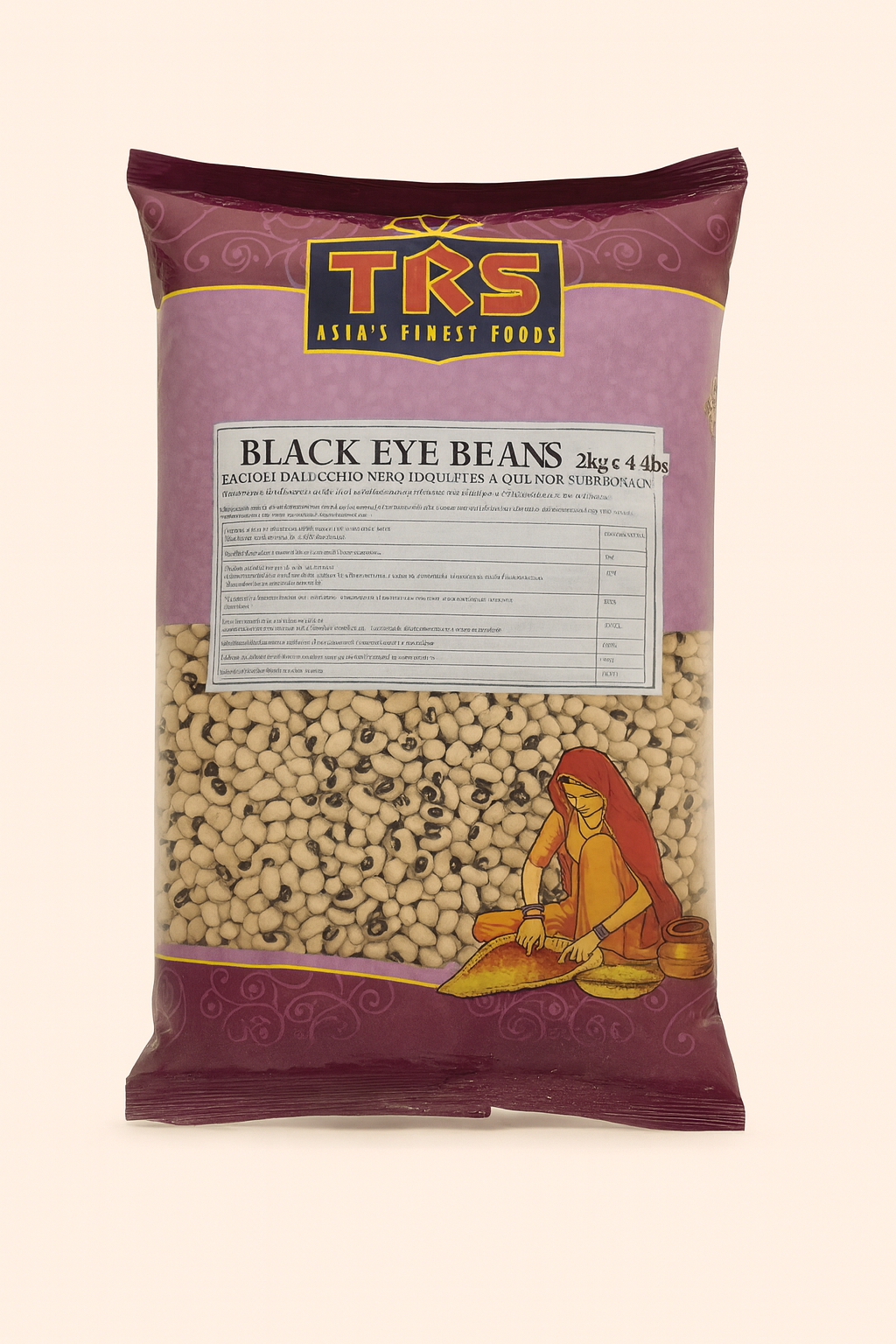 TRS - 2kg Black Eye Beans