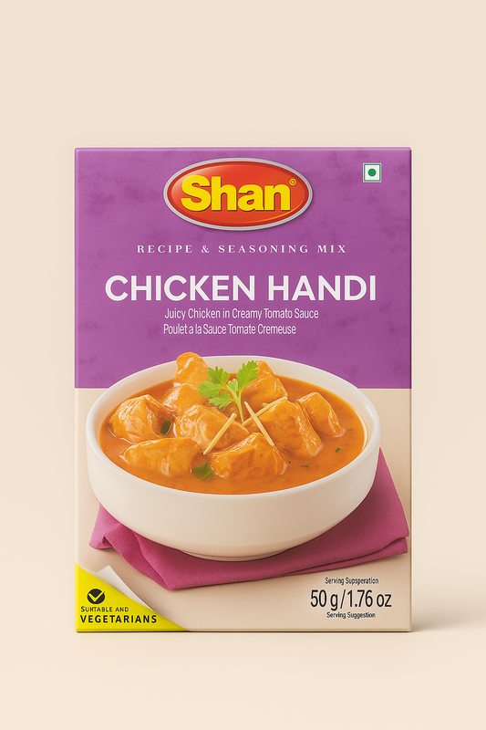 Shan Chicken Handi Masala 50g – Creamy Curry Spice Mix