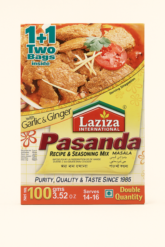 Laziza - 100g Pasanda with Ginger & Garlic
