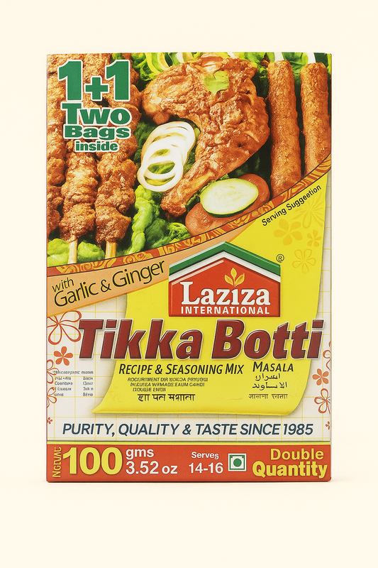 Laziza  - 100g Tikka Botti with Ginger & Garlic