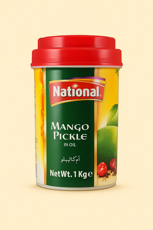 National - Mango Pickle in Oil 1kg