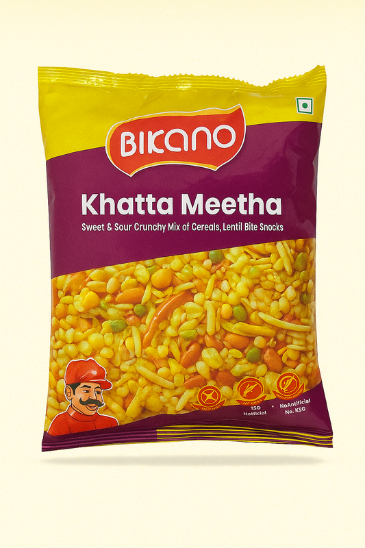 Bikano Khatta Meetha 200g – Sweet & Spicy Indian Namkeen Mix