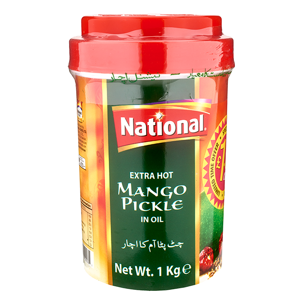 National - Mango Pickle in Oil 1kg