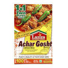 Laziza - 100 g Achar Gosht met gember en knoflook