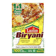 Laziza - 100g Biryani Masala with Ginger & Garlic