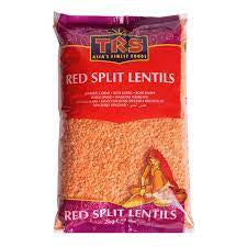 TRS - 2kg Red Split Lentils (Masoor Dal)