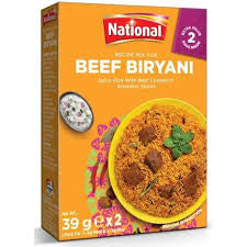 National - Beef Biryani 78g