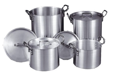 Aluminum Soup Pot – Eco-Friendly, Dishwasher-Safe & Available in 4 Sizes