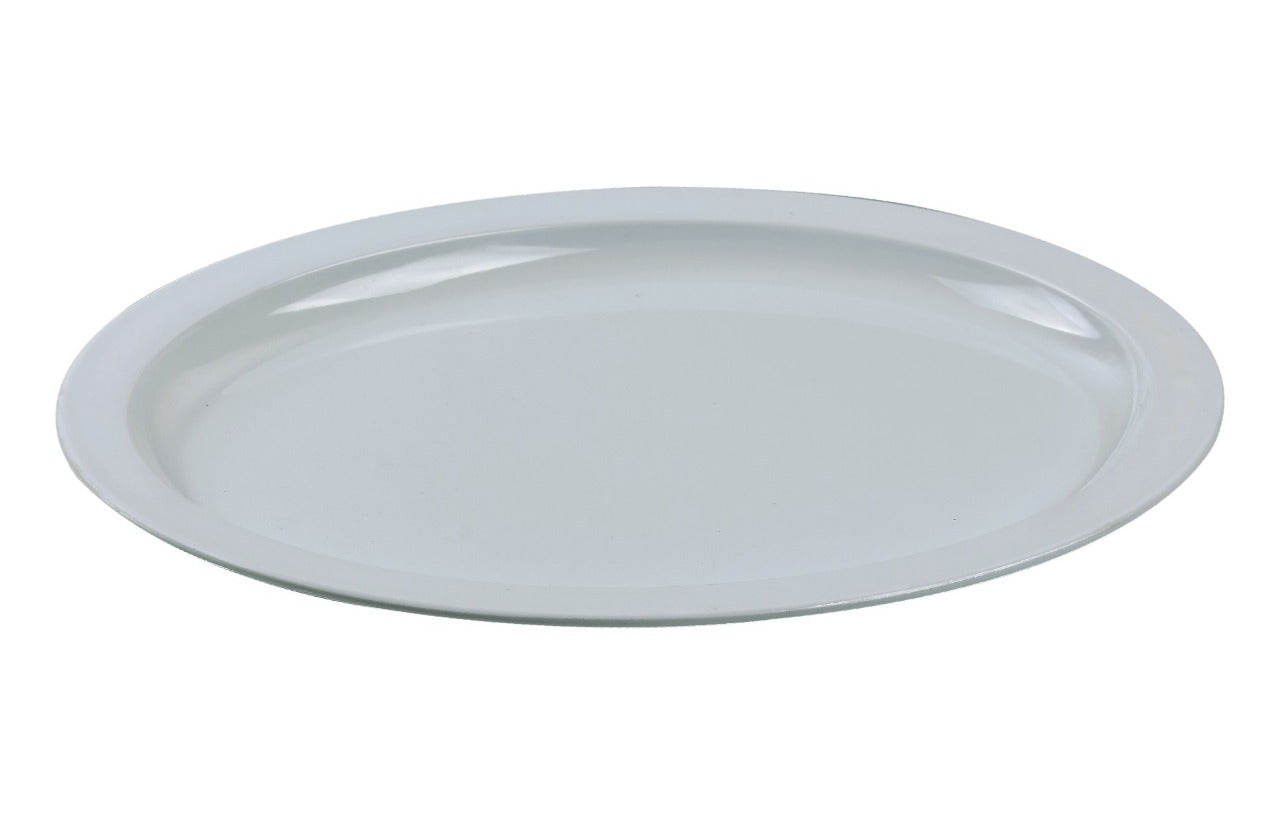 Oval Melamine Serving Platter – Durable, Dishwasher Safe (Not Microwave Safe)