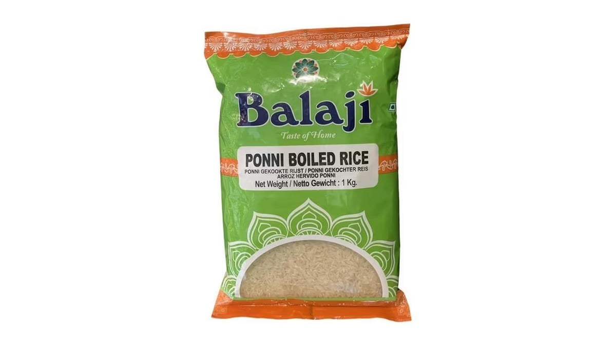 Balaji – 1 kg gekochter Ponni-Reis