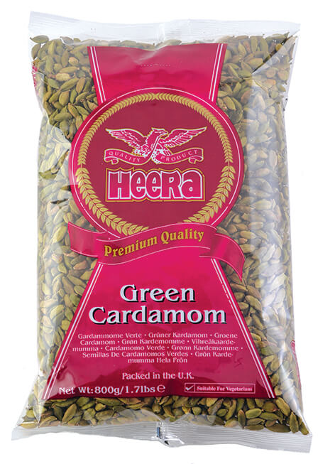 Heera Green Cardamom 50g – Whole Elaichi Pods